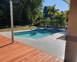 Pool renovation Hope Island